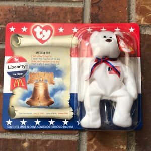 McDonalds Teenie Beanie “Libearty the Bear”